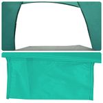 Sport si Outdoor - Camping - Corturi camping - Cort de plaja 3 persoane, verde marin, impermeabil - Infinity.ro