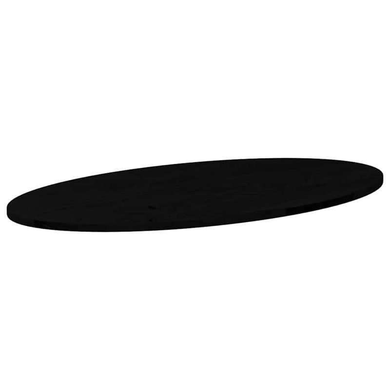 Casa si Gradina - Mobilier - Feronerie si accesorii mobila - Blat de masa maro inchis 100x50x2 cm lemn masiv de stejar oval - Infinity.ro