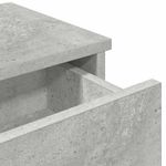 Casa si Gradina - Mobilier - Biblioteci si rafturi - Rafturi - Raft de perete cu sertare Gri beton Lemn prelucrat - Infinity.ro