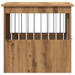 Petshop - Accesorii petshop - Culcusuri si custi - Custi interior si exterior - Lada pentru caini, Stejar artizanal, 45x62x59cm, lemn prelucrat - Infinity.ro