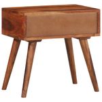 Casa si Gradina - Mobilier - Comode si corpuri - Noptiere - Masa laterala, 45x30x45 cm, lemn masiv de acacia - Infinity.ro