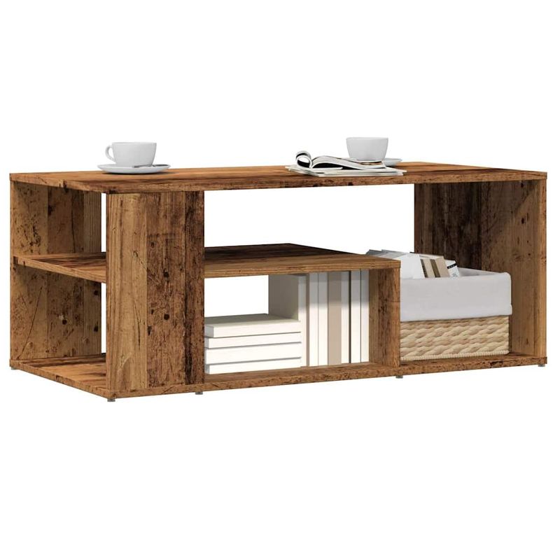 Casa si Gradina - Mobilier - Mese si birouri - Masute de cafea - Masuta de cafea, lemn vechi, 100x50x40 cm, lemn prelucrat - Infinity.ro