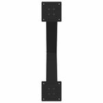 Casa si Gradina - Mobilier - Feronerie si accesorii mobila - Picioare pentru masa in forma de X, 2 buc Negru Otel, mărime 70x(72-73) cm (80 mm) - Infinity.ro