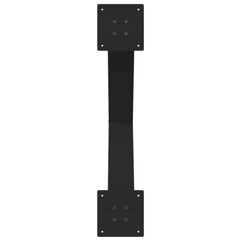 Casa si Gradina - Mobilier - Feronerie si accesorii mobila - Picioare pentru masa in forma de X, 2 buc Negru Otel, mărime 70x(72-73) cm (80 mm) - Infinity.ro