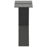 Casa si Gradina - Mobilier - Feronerie si accesorii mobila - Picioare masuta de cafea in forma de X, 2 buc Antracit Otel, mărime 40x(30-31) cm (80 mm) - Infinity.ro