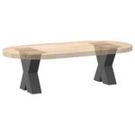 Casa si Gradina - Mobilier - Feronerie si accesorii mobila - Picioare masuta de cafea in forma de X, 2 buc Antracit Otel, mărime 40x(30-31) cm (80 mm) - Infinity.ro