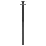 Casa si Gradina - Mobilier - Feronerie si accesorii mobila - Picioare pentru masa in forma de X, 2 buc Antracit Otel, mărime 80x(72-73) cm (40 mm) - Infinity.ro