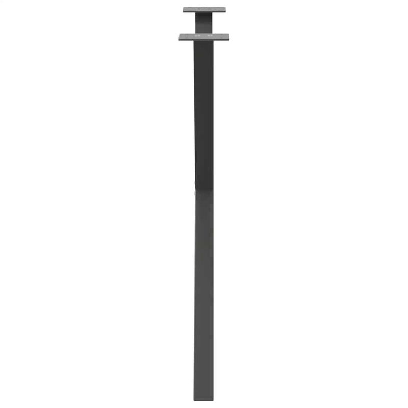 Casa si Gradina - Mobilier - Feronerie si accesorii mobila - Picioare pentru masa in forma de X, 2 buc Antracit Otel, mărime 80x(72-73) cm (40 mm) - Infinity.ro