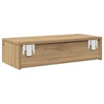 Casa si Gradina - Mobilier - Biblioteci si rafturi - Rafturi - Raft de perete cu sertare Stejar artizanal Lemn prelucrat, mărime 60x26.5x15 cm - Infinity.ro