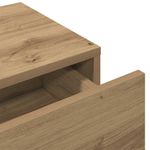Casa si Gradina - Mobilier - Biblioteci si rafturi - Rafturi - Raft de perete cu sertare Stejar artizanal Lemn prelucrat, mărime 60x26.5x15 cm - Infinity.ro