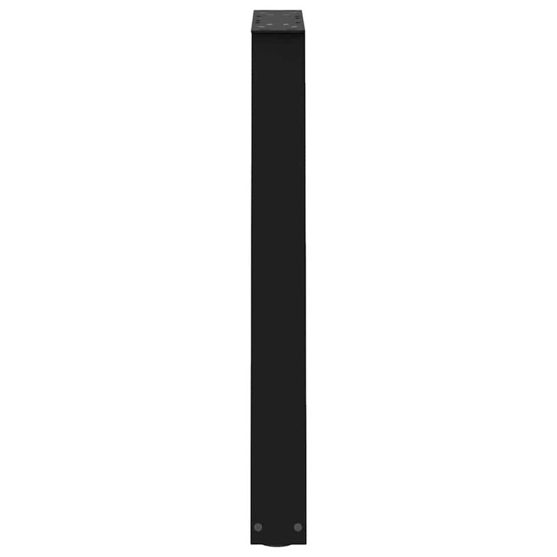 Casa si Gradina - Mobilier - Feronerie si accesorii mobila - Picioare masuta de cafea in forma de V 2 buc Negru Otel, mărime 50x(72-73) cm - Infinity.ro