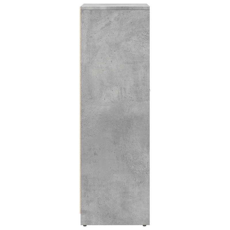 Casa si Gradina - Mobilier - Mobilier baie - Comode baie - Dulap de baie, gri beton, 30 x 30 x 95 cm, PAL - Infinity.ro
