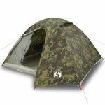 Sport si Outdoor - Camping - Corturi camping - Cort de camping cupola pentru 3 persoane, camuflaj, impermeabil - Infinity.ro