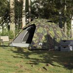 Sport si Outdoor - Camping - Corturi camping - Cort de camping cupola pentru 3 persoane, camuflaj, impermeabil - Infinity.ro