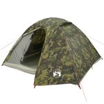 Sport si Outdoor - Camping - Corturi camping - Cort de camping cupola pentru 3 persoane, camuflaj, impermeabil - Infinity.ro