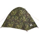 Sport si Outdoor - Camping - Corturi camping - Cort de camping cupola pentru 3 persoane, camuflaj, impermeabil - Infinity.ro