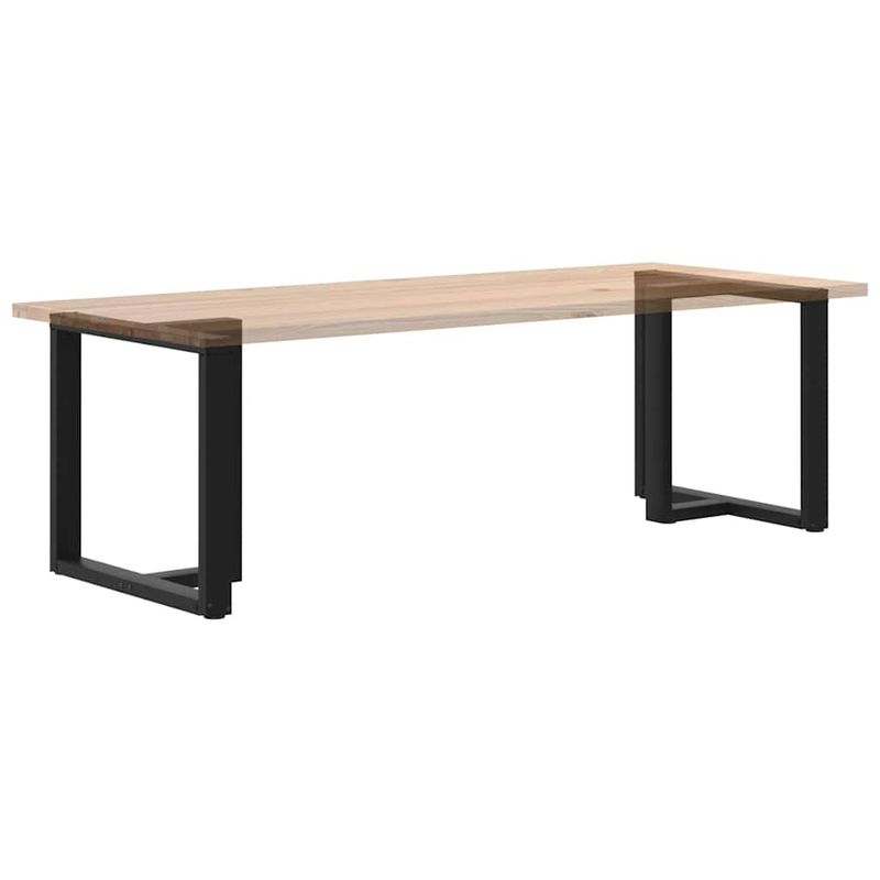 Casa si Gradina - Mobilier - Feronerie si accesorii mobila - Picioare pentru masa in forma de T, 2 buc Negru Otel, mărime 70x35x(72-73) cm - Infinity.ro