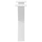 Casa si Gradina - Mobilier - Feronerie si accesorii mobila - Picioare masuta cafea in forma X, 2 buc alb 50x(42-43) cm otel, mărime 50x(42-43) cm (80 mm) - Infinity.ro