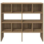 Casa si Gradina - Mobilier - Organizare si depozitare - Cuiere - Rafturi pantofi 2 buc Stejar artizanal stivuibil 89,5x30x40 cm - Infinity.ro