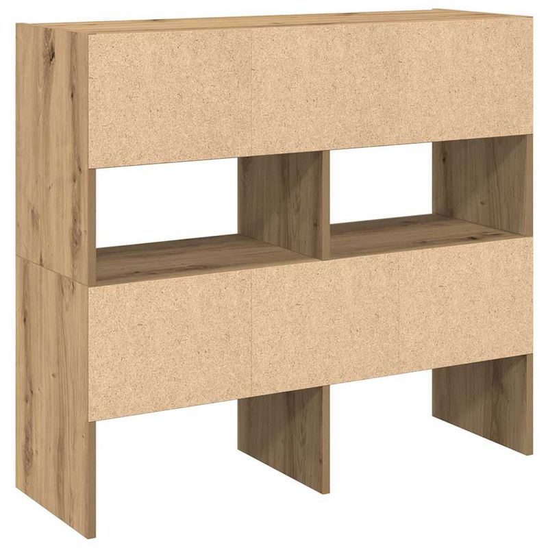 Casa si Gradina - Mobilier - Organizare si depozitare - Cuiere - Rafturi pantofi 2 buc Stejar artizanal stivuibil 89,5x30x40 cm - Infinity.ro