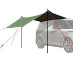 Sport si Outdoor - Camping - Corturi camping - Cort auto verde rezistent la apa - Infinity.ro