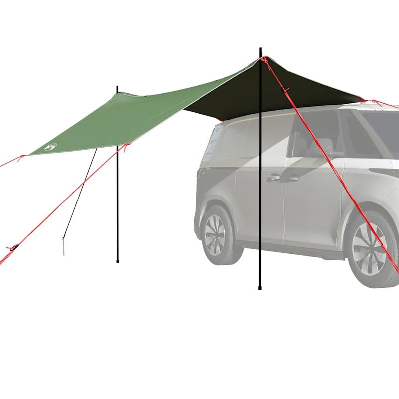 Sport si Outdoor - Camping - Corturi camping - Cort auto verde rezistent la apa - Infinity.ro