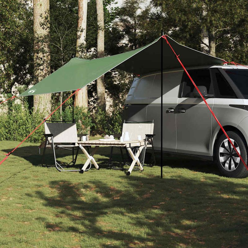 Sport si Outdoor - Camping - Corturi camping - Cort auto verde rezistent la apa - Infinity.ro