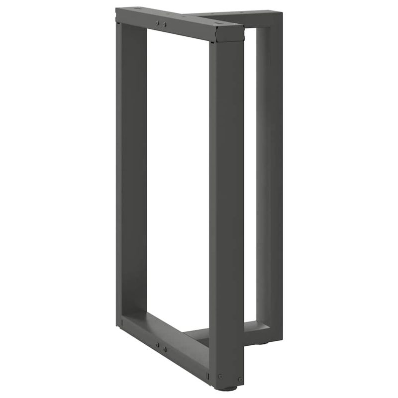 Casa si Gradina - Mobilier - Feronerie si accesorii mobila - Picioare pentru masa de bar in forma de T, 2 buc antracit otel, mărime 60x35x(90-91) cm - Infinity.ro