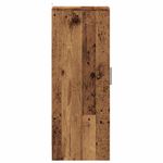 Casa si Gradina - Mobilier - Organizare si depozitare - Organizator incaltaminte - Dulap Pantofi Lemn Vechi 32x35x92 cm Lemn prelucrat, model shoe cabinet with door - Infinity.ro