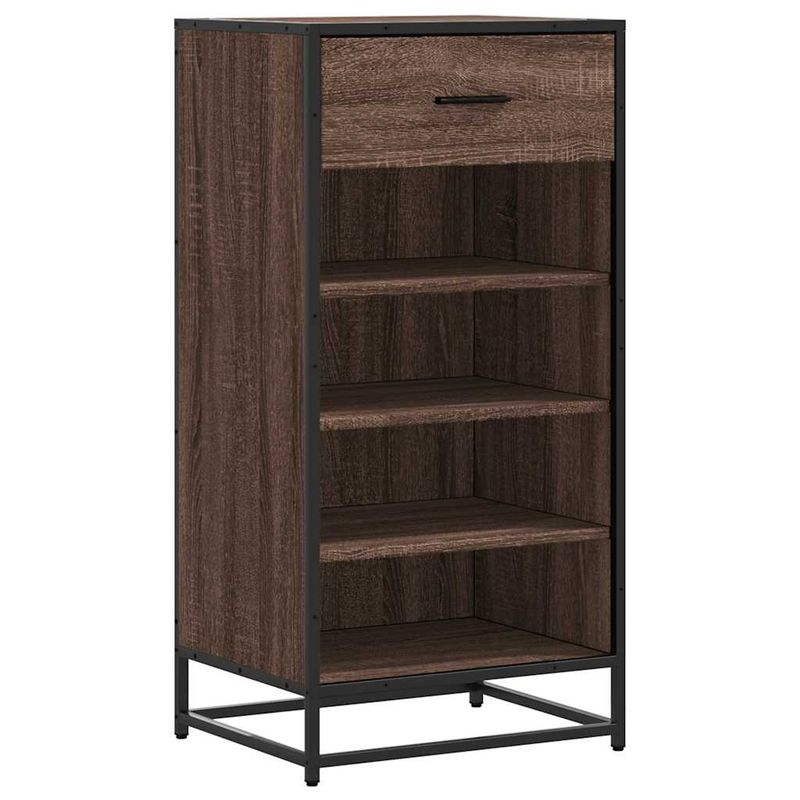 Casa si Gradina - Mobilier - Organizare si depozitare - Organizator incaltaminte - Suport pantofi Stejar maro 48x38x97,5 cm Lemn prelucrat, număr de articole 4 - Infinity.ro