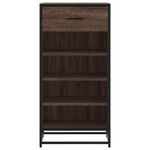 Casa si Gradina - Mobilier - Organizare si depozitare - Organizator incaltaminte - Suport pantofi Stejar maro 48x38x97,5 cm Lemn prelucrat, număr de articole 4 - Infinity.ro