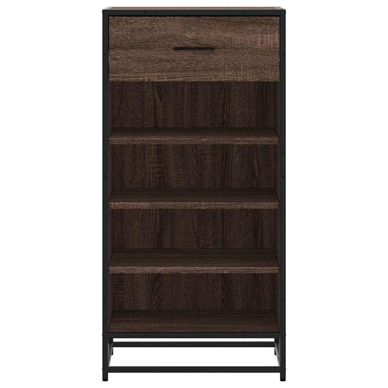 Casa si Gradina - Mobilier - Organizare si depozitare - Organizator incaltaminte - Suport pantofi Stejar maro 48x38x97,5 cm Lemn prelucrat, număr de articole 4 - Infinity.ro