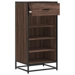 Casa si Gradina - Mobilier - Organizare si depozitare - Organizator incaltaminte - Suport pantofi Stejar maro 48x38x97,5 cm Lemn prelucrat, număr de articole 4 - Infinity.ro