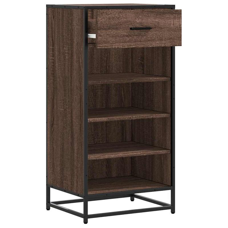 Casa si Gradina - Mobilier - Organizare si depozitare - Organizator incaltaminte - Suport pantofi Stejar maro 48x38x97,5 cm Lemn prelucrat, număr de articole 4 - Infinity.ro