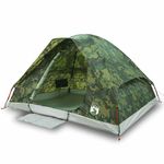 Sport si Outdoor - Camping - Corturi camping - Cort de camping cupola pentru 2 persoane, camuflaj, impermeabil - Infinity.ro