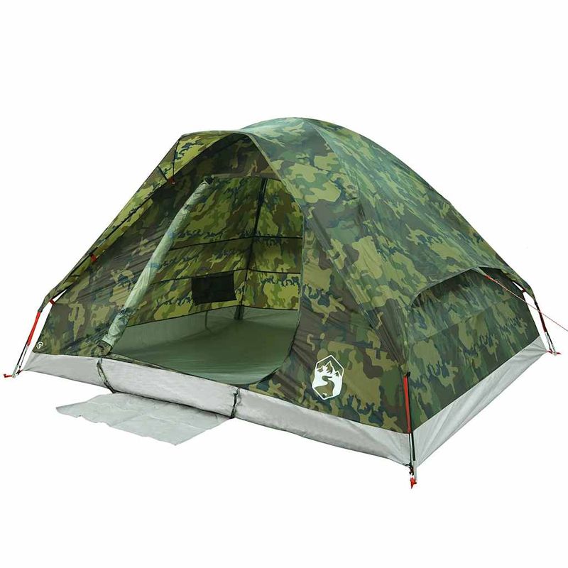 Sport si Outdoor - Camping - Corturi camping - Cort de camping cupola pentru 2 persoane, camuflaj, impermeabil - Infinity.ro