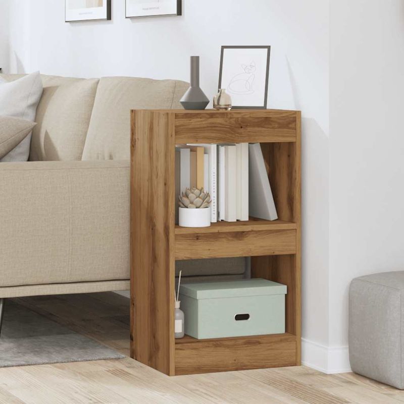 Casa si Gradina - Mobilier - Biblioteci si rafturi - Biblioteci - Biblioteca/Separator de camera stejar artizanal 40x30x72 cm - Infinity.ro