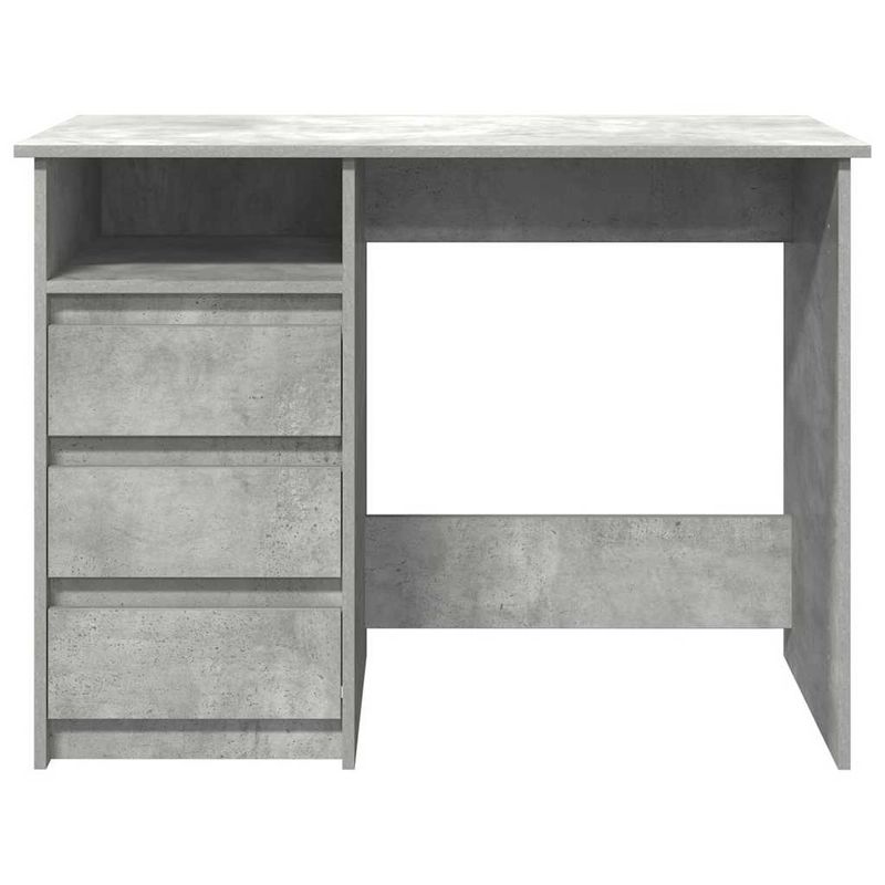 Casa si Gradina - Mobilier - Mese si birouri - Birouri - Birou, gri beton, 102x50x75 cm, lemn compozit - Infinity.ro
