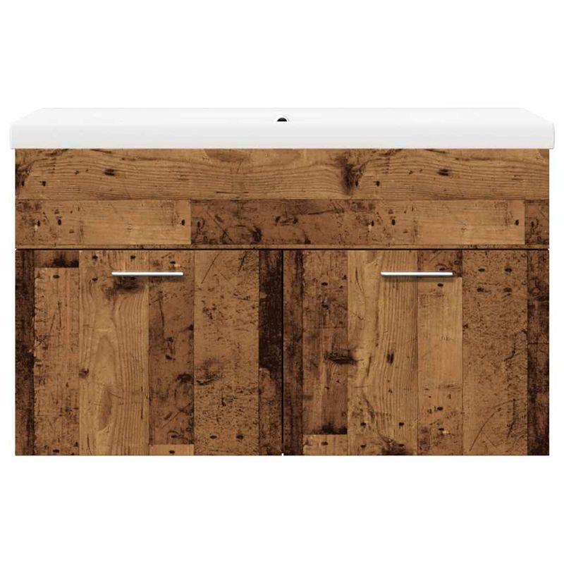 Casa si Gradina - Mobilier - Seturi de mobilier - Seturi baie - Set mobilier de baie, 2 piese, lemn vechi, lemn prelucrat - Infinity.ro