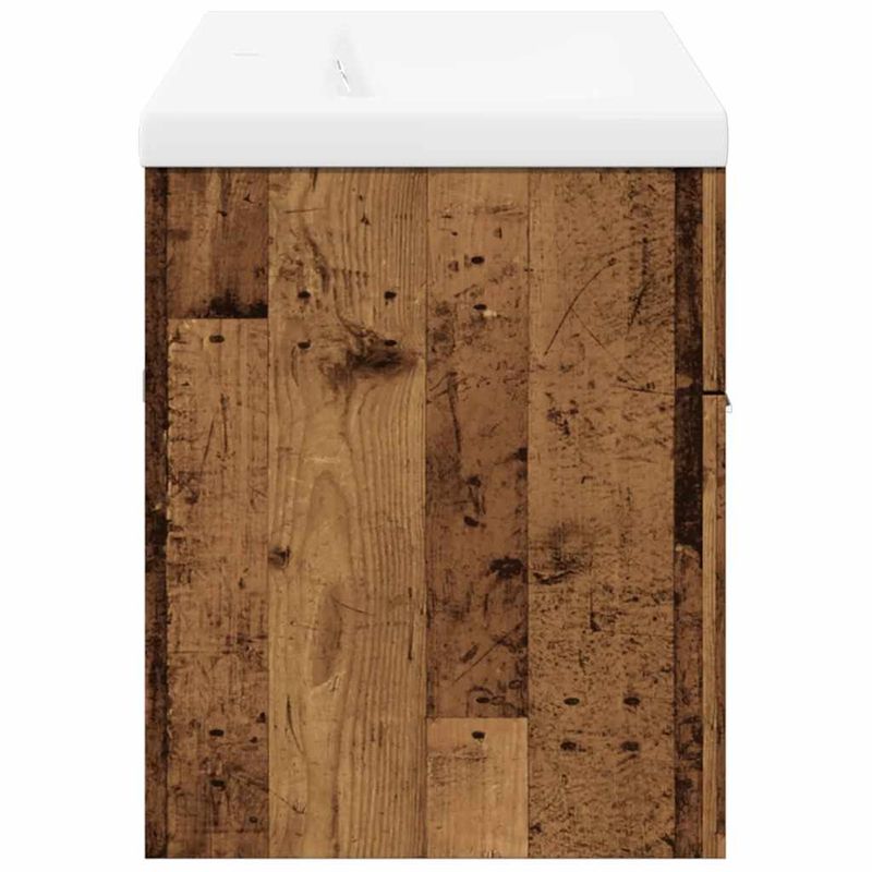 Casa si Gradina - Mobilier - Seturi de mobilier - Seturi baie - Set mobilier de baie, 2 piese, lemn vechi, lemn prelucrat - Infinity.ro