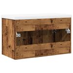 Casa si Gradina - Mobilier - Seturi de mobilier - Seturi baie - Set mobilier de baie, 2 piese, lemn vechi, lemn prelucrat - Infinity.ro