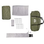 Sport si Outdoor - Camping - Corturi camping - Cort familie Tipi pentru 8 persoane verde masliniu impermeabil - Infinity.ro