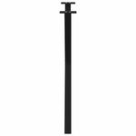 Casa si Gradina - Mobilier - Feronerie si accesorii mobila - Picioare pentru masa in forma de X, 2 buc Negru Otel, mărime 80x(72-73) cm (40 mm) - Infinity.ro
