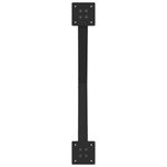 Casa si Gradina - Mobilier - Feronerie si accesorii mobila - Picioare pentru masa in forma de X, 2 buc Negru Otel, mărime 80x(72-73) cm (40 mm) - Infinity.ro