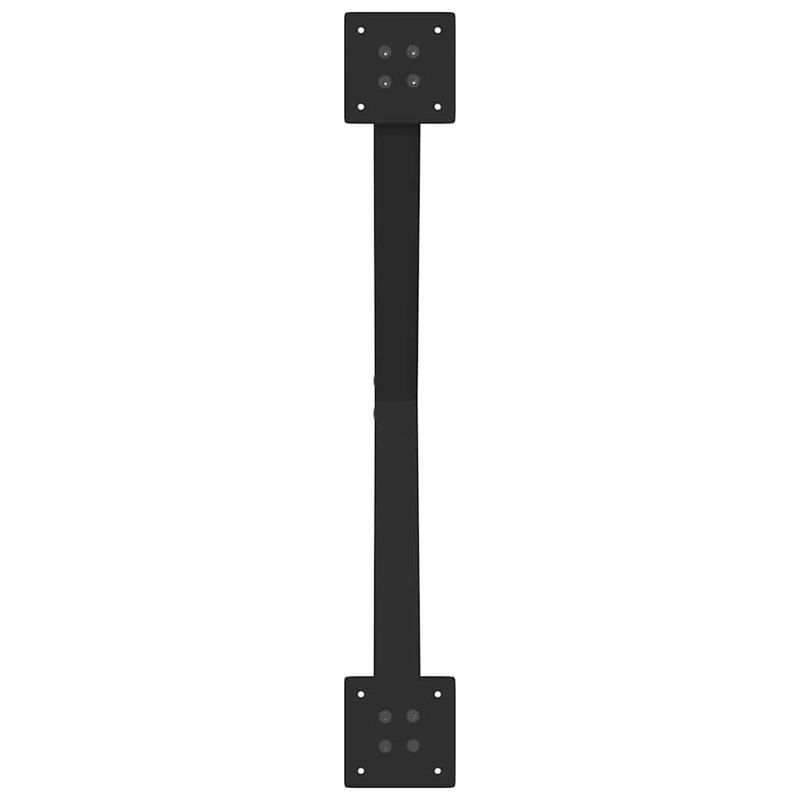 Casa si Gradina - Mobilier - Feronerie si accesorii mobila - Picioare pentru masa in forma de X, 2 buc Negru Otel, mărime 80x(72-73) cm (40 mm) - Infinity.ro