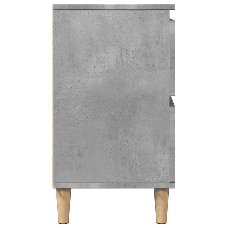 Casa si Gradina - Mobilier - Mobilier baie - Comode baie - Dulap de chiuveta, gri beton, 80x33x60 cm, lemn prelucrat - Infinity.ro