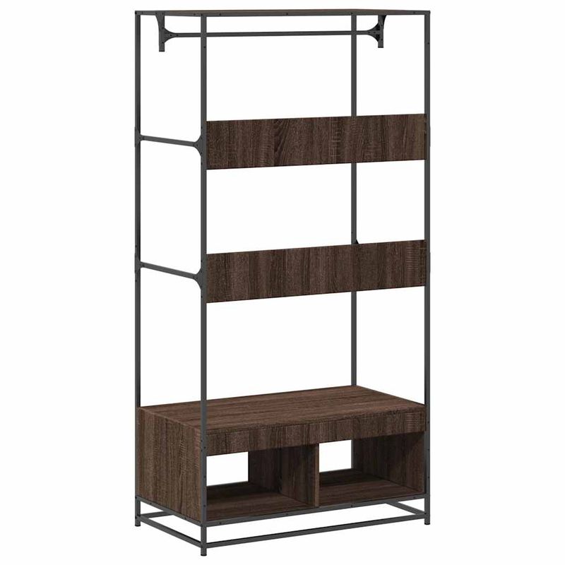 Casa si Gradina - Mobilier - Organizare si depozitare - Cuiere - Sifonier, stejar maro, 90x50x180 cm, lemn prelucrat - Infinity.ro