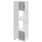 Casa si Gradina - Mobilier - Comode si corpuri - Corpuri bucatarie - Dulapuri cuptor 2 buc Lucca Gri Sonoma Lemn prelucrat - Infinity.ro