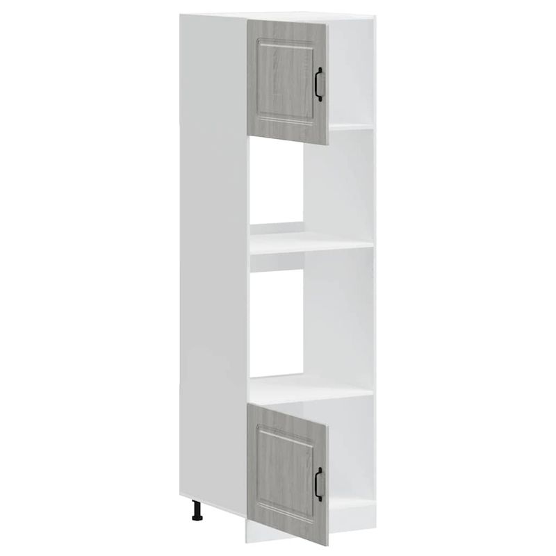 Casa si Gradina - Mobilier - Comode si corpuri - Corpuri bucatarie - Dulapuri cuptor 2 buc Lucca Gri Sonoma Lemn prelucrat - Infinity.ro