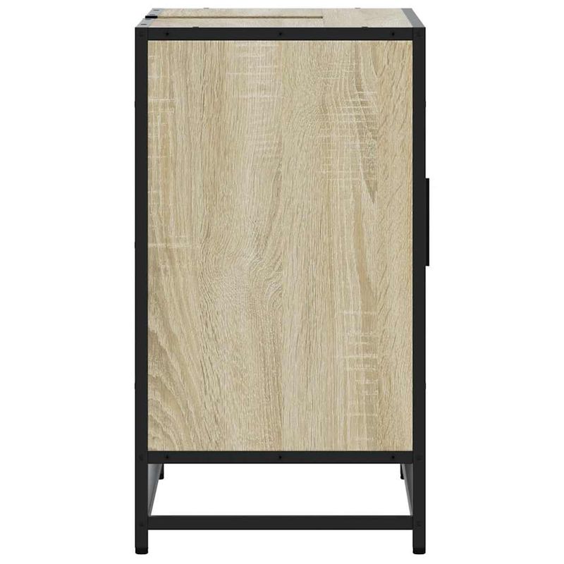 Casa si Gradina - Mobilier - Mobilier baie - Comode baie - Dulap de chiuveta baie stejar sonoma 65x33x60 cm lemn prelucrat - Infinity.ro